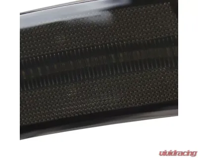 Spec-D LED 2pc Side Marker Lights (Chrome Housing/Smoke Lens) Ford Ranger 2019-2021 - LSM-RAN19GLED-VS