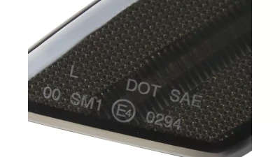 Spec-D 2PC LED Side Marker Lights (Chrome Housing/Smoked Lens) Ford Ranger 2019-2021                                     - LSM-RAN19GLED-VS - Image 6