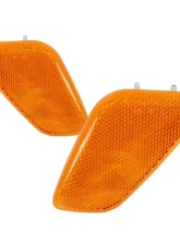 Spec-D Amber Lens Side Marker Signal Lights Jeep Wrangler 1997-2006                                     - LSM-WRG97AM-DP - Image 8