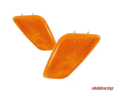 Spec-D Amber Lens Side Marker Signal Lights Jeep Wrangler 1997-2006 - LSM-WRG97AM-DP