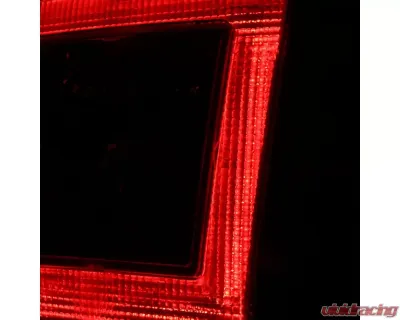 Spec-D Rear LED 3rd Brake Light (Chrome Housing/Smoke Lens) Nissan 2009-2018 - LT-370Z09RB4GLED-VS