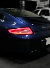 Spec-D LED Taillights (Chrome Housing/Red Lens) Porsche 911 997 2005-2009                                     - LT-91105RLED-TM - Image 3