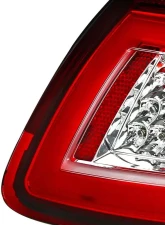 Spec-D LED Taillights (Chrome Housing/Red Lens) Porsche 911 997 2005-2009                                     - LT-91105RLED-TM - Image 6