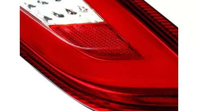 Spec-D LED Taillights (Chrome Housing/Red Lens) Porsche 911 997 2005-2009                                     - LT-91105RLED-TM - Image 8