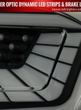 Spec-D SQ2 LED Sequential Signal Taillights (Glossy Black Housing/Smoked Lens) Honda Accord 2018-2022                                     - LT-ACD184SM-SQ2-RS - Image 3