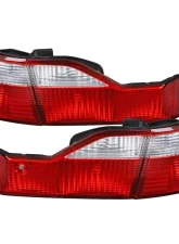 Spec-D Taillights (Red/Clear) Honda Accord Sedan 1998-2000                                     - LT-ACD984RPW-RS - Image 10
