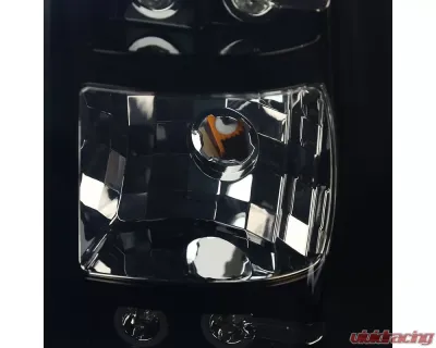 Spec-D LED Taillights (Glossy Black Housing/Smoked Lens) Chevrolet Avalanche 2007-2012 - LT-AVA07BBLED-TM