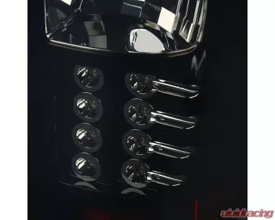 Spec-D LED Taillights (Glossy Black Housing/Smoked Lens) Chevrolet Avalanche 2007-2012 - LT-AVA07BBLED-TM