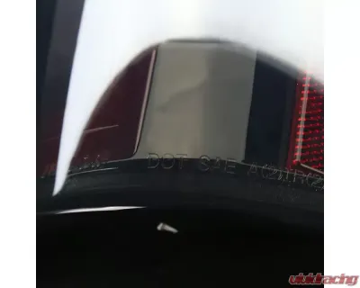 Spec-D LED Taillights (Glossy Black Housing/Smoked Lens) Chevrolet Avalanche 2007-2012 - LT-AVA07BBLED-TM