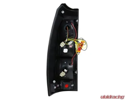 Spec-D LED Taillights (Glossy Black Housing/Smoked Lens) Chevrolet Avalanche 2007-2012 - LT-AVA07BBLED-TM