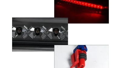 Spec-D LED 3rd Brake Light (Chrome Housing/Smoked Lens) Chevrolet Avalanche 2007-2012                                     - LT-AVA07RBGLED-CY - Image 3