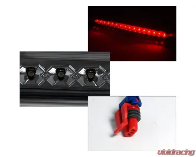 Spec-D LED 3rd Brake Light (Chrome Housing/Smoke Lens) Chevrolet Avalanche 2007-2012 - LT-AVA07RBGLED-CY