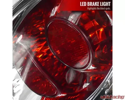 Spec-D Taillights (Chrome Housing/Clear Lens) Volkswagen Beetle 1998-2005 - LT-BEE98-APC