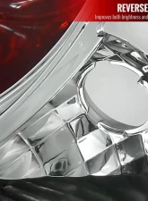 Spec-D Taillights (Chrome Housing/Clear Lens) Volkswagen Beetle 1998-2005                                     - LT-BEE98-APC - Image 3