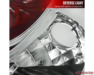 Spec-D Taillights (Chrome Housing/Clear Lens) Volkswagen Beetle 1998-2005 - LT-BEE98-APC
