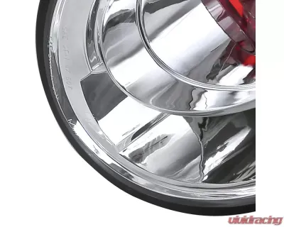 Spec-D Taillights (Chrome Housing/Clear Lens) Volkswagen Beetle 1998-2005 - LT-BEE98-APC