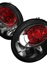 Spec-D Taillights (Matte Black Housing/Clear Lens) Volkswagen Beetle 1998-2005                                     - LT-BEE98JM-APC - Image 10