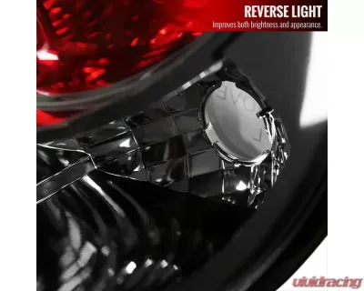 Spec-D Taillights (Matte Black Housing/Clear Lens) Volkswagen Beetle 1998-2005 - LT-BEE98JM-APC