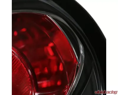 Spec-D Taillights (Matte Black Housing/Clear Lens) Volkswagen Beetle 1998-2005 - LT-BEE98JM-APC