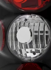 Spec-D Taillights (Matte Black Housing/Clear Lens) Chevrolet | GMC | Oldsmobile 1995-2004                                     - LT-BLZ95JM-TM - Image 4