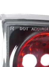 Spec-D Taillights (Matte Black Housing/Clear Lens) Chevrolet | GMC | Oldsmobile 1995-2004                                     - LT-BLZ95JM-TM - Image 5