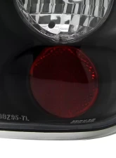 Spec-D Taillights (Matte Black Housing/Clear Lens) Chevrolet | GMC | Oldsmobile 1995-2004                                     - LT-BLZ95JM-TM - Image 6
