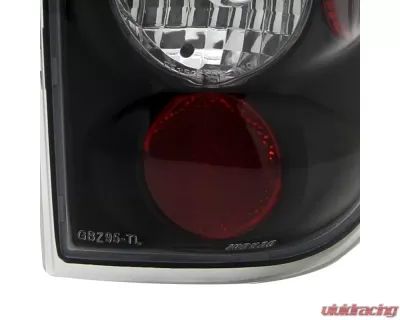 Spec-D Taillights (Matte Black Housing/Clear Lens) Chevrolet | GMC | Oldsmobile 1995-2004 - LT-BLZ95JM-TM