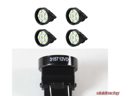 Spec-D Taillights (Matte Black Housing/Clear Lens) Chevrolet | GMC | Oldsmobile 1995-2004 - LT-BLZ95JM-TM