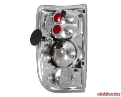 Spec-D Taillights (Matte Black Housing/Clear Lens) Chevrolet | GMC | Oldsmobile 1995-2004 - LT-BLZ95JM-TM