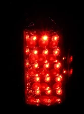 Spec-D APC LED Taillights (Chrome Housing/Smoke Lens) Chevrolet | GMC | Cadillac 1988-2000                                     - LT-C1088GLED-APC - Image 2