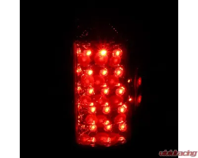 Spec-D APC LED Taillights (Chrome Housing/Smoke Lens) Chevrolet | GMC | Cadillac 1988-2000 - LT-C1088GLED-APC