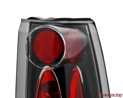 Spec-D Taillights (Matte Black Housing/Clear Lens) Chevrolet | GMC | Cadillac 1988-2000 - LT-C1088JM-TM