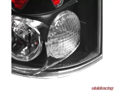 Spec-D Taillights (Matte Black Housing/Clear Lens) Chevrolet | GMC | Cadillac 1988-2000 - LT-C1088JM-TM