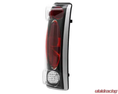 Spec-D Taillights (Matte Black Housing/Clear Lens) Chevrolet | GMC | Cadillac 1988-2000 - LT-C1088JM-TM