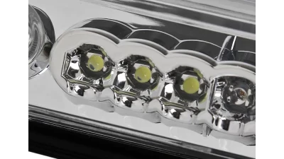 Spec-D 3rd Brake Light (Chrome Housing/Clear Lens) Chevrolet C/K | GMC C/K 1994-2000                                     - LT-C1088RBCLED-RS - Image 3