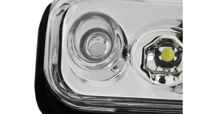 Spec-D 3rd Brake Light (Chrome Housing/Clear Lens) Chevrolet C/K | GMC C/K 1994-2000                                     - LT-C1088RBCLED-RS - Image 4