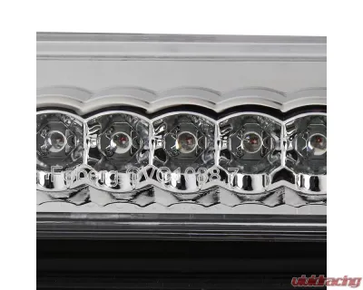 Spec-D LED 3rd Brake Light (Chrome Housing/Clear Lens) Chevrolet | GMC C/K 1994-2000 - LT-C1088RBCLED-RS