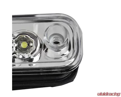 Spec-D LED 3rd Brake Light (Chrome Housing/Clear Lens) Chevrolet | GMC C/K 1994-2000 - LT-C1088RBCLED-RS