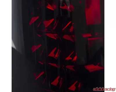 Spec-D LED Taillights (Chrome Housing/Red Smoked Lens) Chevrolet | GMC | Cadillac 1988-2000 - LT-C1088RGLED-APC