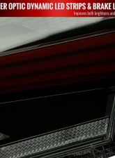 Spec-D LED Taillights w/ Sequential Signal Lamps (Glossy Black Housing/Smoke Lens) Toyota Camry 2018-2022                                     - LT-CAM18BZLED-SQ-RS - Image 6