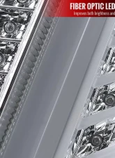 Spec-D LED Taillights (Chrome Housing/Clear Lens) Cadillac CTS 2003-2007                                     - LT-CTS03CLED-TM - Image 3