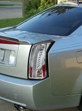 Spec-D LED Taillights (Chrome Housing/Clear Lens) Cadillac CTS 2003-2007                                     - LT-CTS03CLED-TM - Image 10