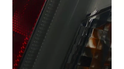 Spec-D LED Taillights (Chrome Housing/Smoked Lens) Cadillac CTS 2003-2007                                     - LT-CTS03GLED-TM - Image 3