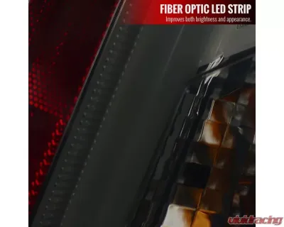 Spec-D LED Taillights (Chrome Housing/Smoked Lens) Cadillac CTS 2003-2007 - LT-CTS03GLED-TM