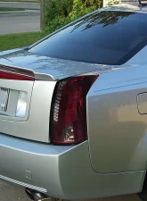 Spec-D LED Taillights (Chrome Housing/Red Smoked Lens) Cadillac CTS 2003-2007                                     - LT-CTS03RGLED-TM - Image 10