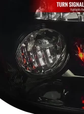 Spec-D Taillights (Glossy Black Housing/Smoke Lens) Honda Civic Coupe 2006-2011                                     - LT-CV062BB-TM - Image 3