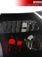 Spec-D Taillights (Glossy Black Housing/Smoke Lens) Honda Civic Coupe 2006-2011                                     - LT-CV062BB-TM - Image 4