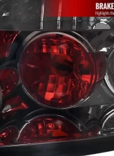 Spec-D Taillights (Chrome Housing/Smoked Lens) Honda Civic 2006-2011                                     - LT-CV062G-TM - Image 2