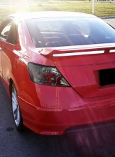 Spec-D Taillights (Chrome Housing/Smoked Lens) Honda Civic 2006-2011                                     - LT-CV062G-TM - Image 9