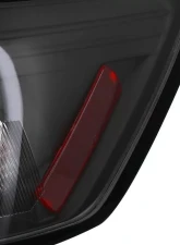 Spec-D Taillights (Matte Black Housing/Clear Lens) Honda Civic Coupe 2006-2011                                     - LT-CV062JM-TM - Image 5
